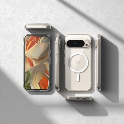7. Ringke Fusion MagSafe Case für Google Pixel 9 / 9 Pro - Transparent