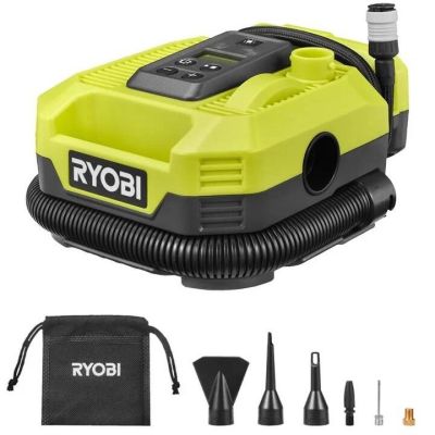 Ryobi TT5133006316 RMI18-0 11-bar 18V 0*AH ONE+ Akku-Kompressor (ohne Akku/Ladegerät)