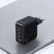 13. Baseus EnerFill FH11 GaN 140W Wandladegerät 3xUSB-C + 1xUSB-A - Schwarz