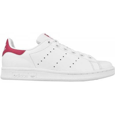 adidas ORIGINALS Stan Smith Junior Schuhe in weiß und rosa