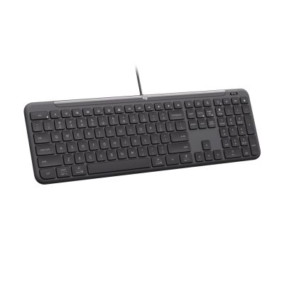 Logitech Signature Slim Wired K620 Business-Tastatur, universell, USB, QWERTZ, Deutsch, Graphit
