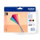 4. Brother LC-223VALBP Tintenpatronen, 4 Stück, Original Schwarz, Cyan, Magenta, Gelb