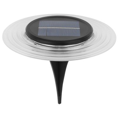 27. Solar-Scheibenlampe mit 28 LEDs zur Boden- oder Wandmontage