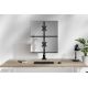 10. Neomounts DS60-600BL2V Monitorhalterung/Ständer 81,3 cm (32") Schreibtisch Schwarz