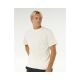 6. Herren-T-Shirt mit RIP CURL-Suchstickerei, Weiß