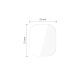 3. Tech-Protect Supreme Set 2er-Pack Hydrogelfolie für Apple Watch 10 42 mm – transparent