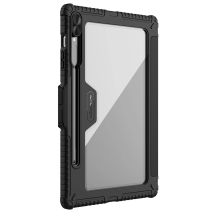 Nillkin Bumper Leather Case Pro Hülle für Samsung Galaxy Tab S9+ – Schwarz