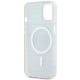 7. DKNY IML Mono & Stripe MagSafe Hülle für iPhone 15/14/13 – Schwarz