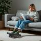 25. MACLEAN ERGONOMISCHE FUSSSTÜTZE, STABIL VERSTELLBARER WINKEL MIT POLSTER MC-460