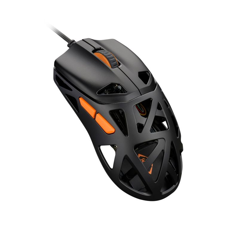 3. Deltaco Gaming GAM-187 Maus, beidhändig bedienbar, USB Typ-A, optisch, 12400 DPI