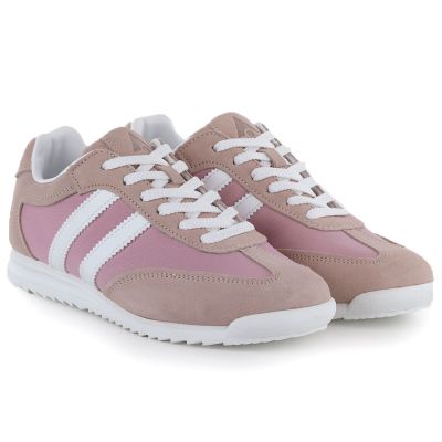 4. Damen-Sneaker aus rosa Leder, Modell McArthur MA258W