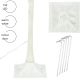 4. DEKORATIVER BAUM 150 LED 120 CM WEISS