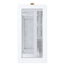 Montech HS02 PC-Gehäuse, Midi-Tower, ATX, gehärtetes Glas, ARGB – Weiß