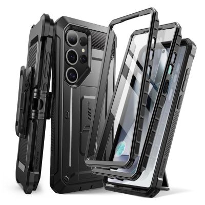 Supcase Unicorn Beetle Pro Hülle für Samsung Galaxy S25 Ultra - Schwarz