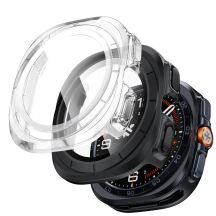 Tech-Protect Schutzhülle (2er-Pack) für Samsung Galaxy Watch Ultra 47 mm – Transparent Matt Schwarz