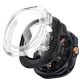 Tech-Protect Schutzhülle (2er-Pack) für Samsung Galaxy Watch Ultra 47 mm – Transparent Matt Schwarz