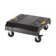 Rollplattform für DeWalt Tstak DWST1-71229 Koffer (schwarz)