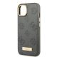 6. Ratet Guess , GUHMP13MSAPSTG iPhone 13 6,1" grau/grau Hardcase Peony Logo Plate MagSafe