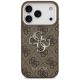 3. Guess 4G Big 4G Classic Logo Hülle für iPhone 17 Pro braun - silber