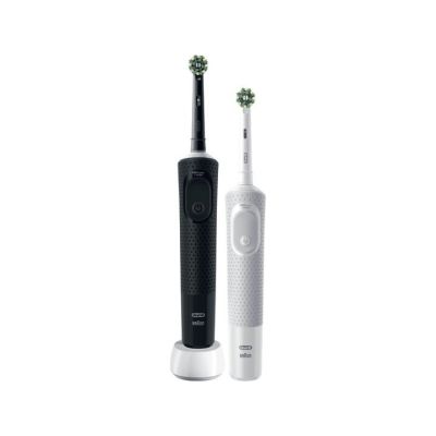 Braun Oral-B Vitality Pro D103 Duo Black/Lilac Violet Elektrische Zahnbürste
