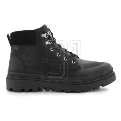 7. Palladium Pallatroopercuff Wp+ M 04365-008-M Schwarze Schuhe