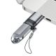 4. Acefast J8 USB-C-auf-USB-A-Adapter – Grau