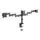 8. Dreifacher Tischständer (Klemme) 3xLCD max. 27" max. 8kg Neigung und Schwenkung 360° (PIVOT)