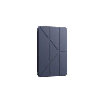 6. AmazingThing Titan Pro Hülle für iPad Pro 11" M5 mit 720° drehbarem Ständer und Stifthalter - Marineblau
