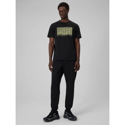 3. Herren-T-Shirt mit Aufdruck, regulär, Größe 4F 4FRSS26TTSHM3991-20S