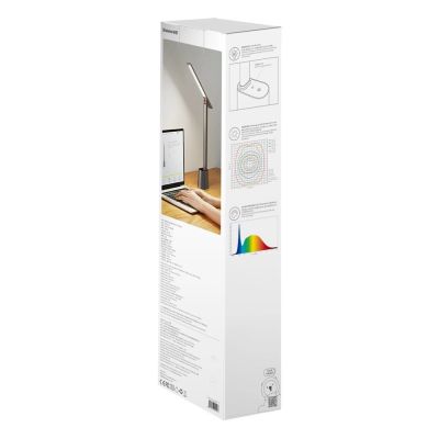 7. Baseus Smart Eye kabellose LED-Schreibtischlampe mit Akku 2200 mAh grau (DGZG-0G)