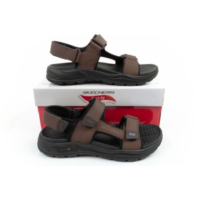 9. Skechers Arch Fit Herren-Sandalen mit Klettverschluss für den Sommer