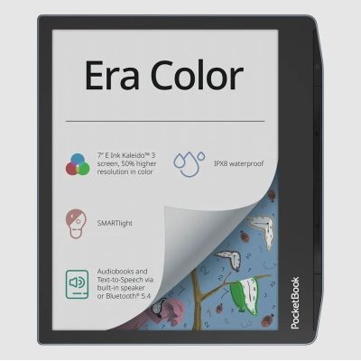 PocketBook Era Color 700 7" E-Ink Kaleido 3 32GB WI-FI Stormy Sea E-Book-Reader