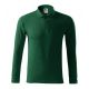 2. Malfini Pique Polo LS M MLI-221D3 dunkelgrünes Poloshirt