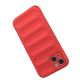 3. Magic Shield Case Hülle für iPhone 14 Plus flexible gepanzerte Hülle rot