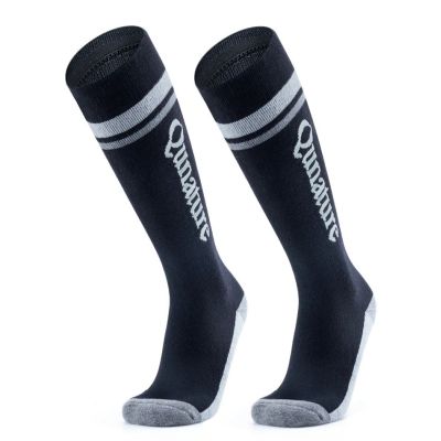 Qunature thermische Wintersocken, schwarz, 43–48