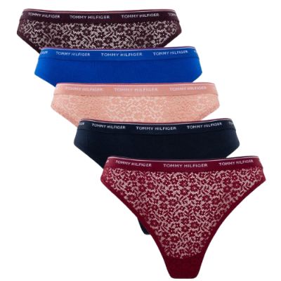20. Tommy Hilfiger 5er-Pack Tanga-Unterwäsche W UW0UW04995