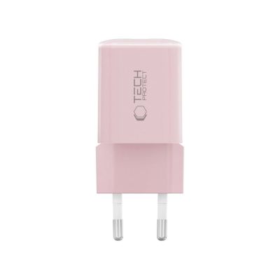 3. Tech-Protect NCM33W 2-Port PD33W/QC3.0 Wandladegerät - rosa