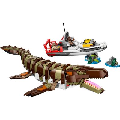 3. LEGO Jurassic World 76974 – Bootsmission und Mosasaurus-Modell