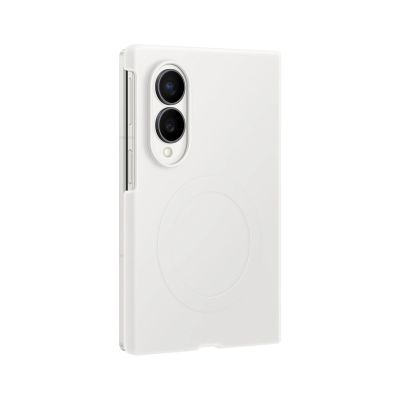 2. EF-EF971CWE Samsung Silikon-Magnethülle für Galaxy Z Fold 8 Weiß