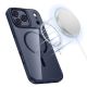 2. Tech-Protect MagMat MagSafe Hülle für iPhone 17 Pro Max – Transparent – ​​Marineblau