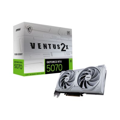 6. MSI RTX 5070 12G VENTUS 2X OC WHITE Grafikkarte