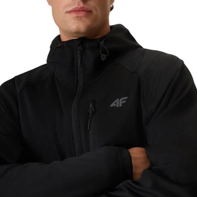 5. Herren-Softshelljacke 4F M646 Tiefschwarz 4FWAW26TSOFM646 20S