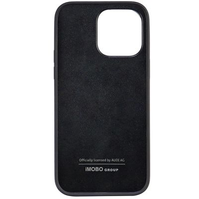 4. Audi Kunstleder iPhone 14 Pro Max 6,7" schwarz/schwarz Hardcase AU-TPUPPCIP14PM-TT/D1-BK
