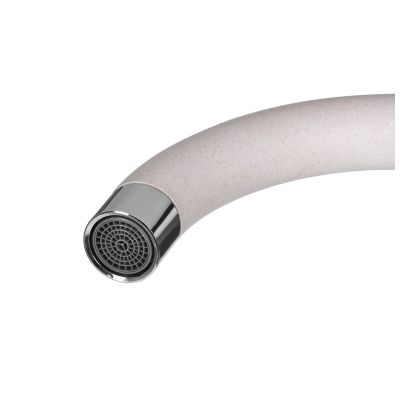 4. PYRAMIS BELLO Granit Sand Beige 090911838 Küchenarmatur Beige