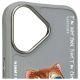 5. Nimmy Glasses Cool Cat iPhone 16 Hülle - Grau