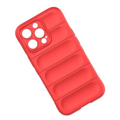 24. Magic Shield Case für iPhone 13 Pro Max flexible gepanzerte Hülle rot