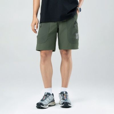 3. Rockbros YDDK015 Shorts mit Gürtel, Größe XL – Grün