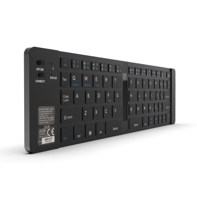6. Inca IBK-579BT Bluetooth-Tastatur Home Metallic Silber