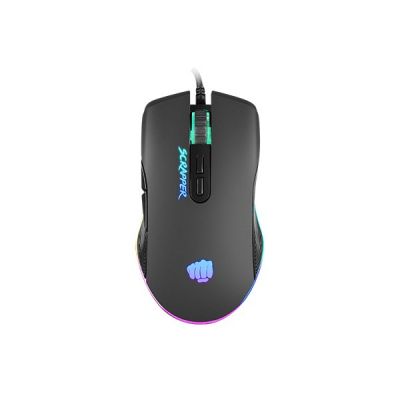 FURY SCRAPPER 6400DPI RGB-GAMING-MAUS NFU-1699