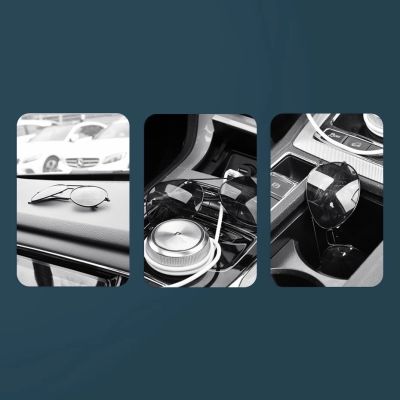 8. Baseus Platin Fahrzeug Brillen clip Nabenklemmung schwarz (ACYJN-B01)